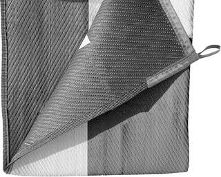 Vorzeltteppich BRUNNER Balmat 500 x 250 cm grau/weiß