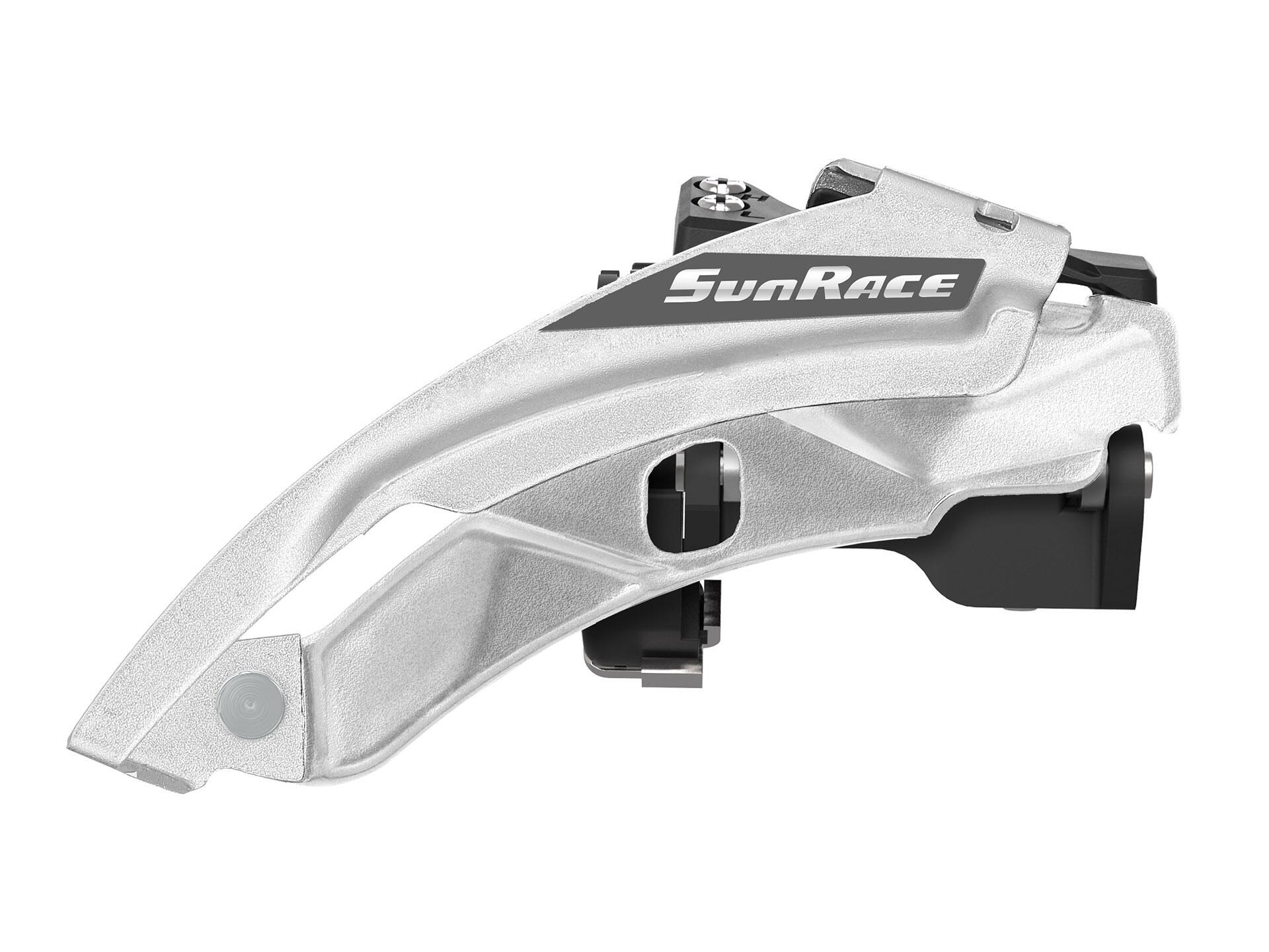 Sunrace M500 Voorderailleur 7/8 Dual Pull Zilver 2/2