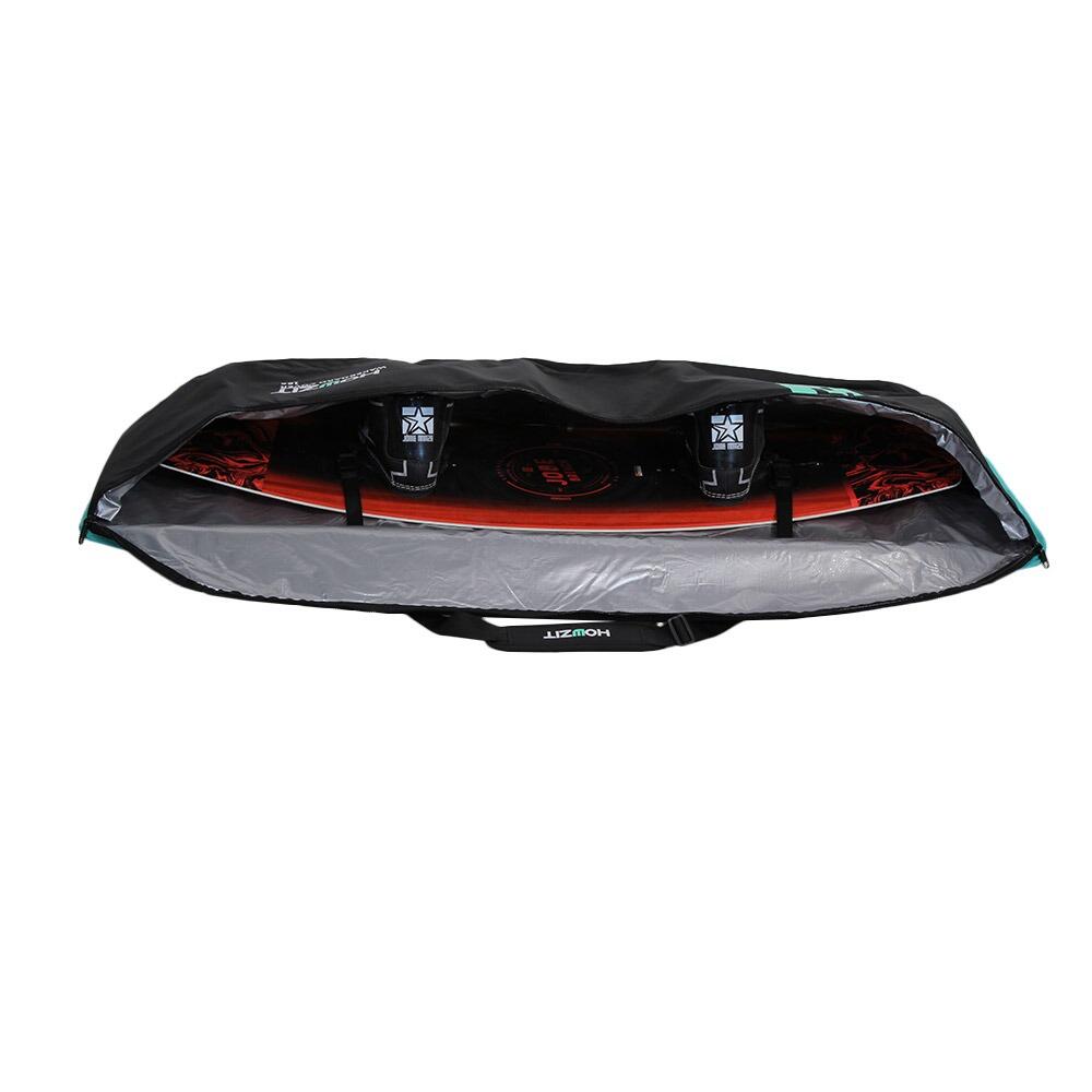 HOUSSE WAKEBOARD HOWZIT 150*55 NOIR - BLEU 3/4