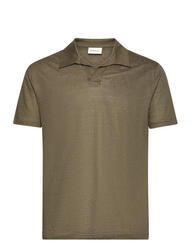 Hommes - Gant Linen Ss Polo Shirt