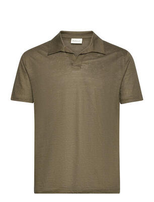 Herren Gant Leinen Ss Polohemd