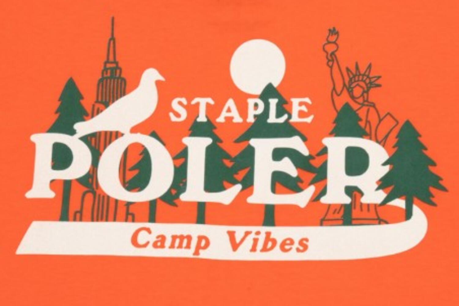 Herren Poler X Staple NYC Camp Herren Wanderhemd 2/3