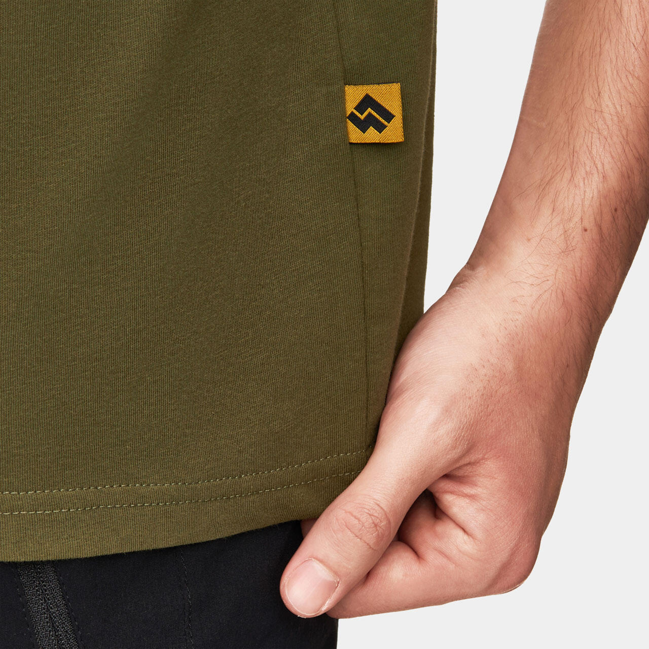 T-shirt de randonnée Alpinus Tarnica - Homme - Olive - Taille M 5/5