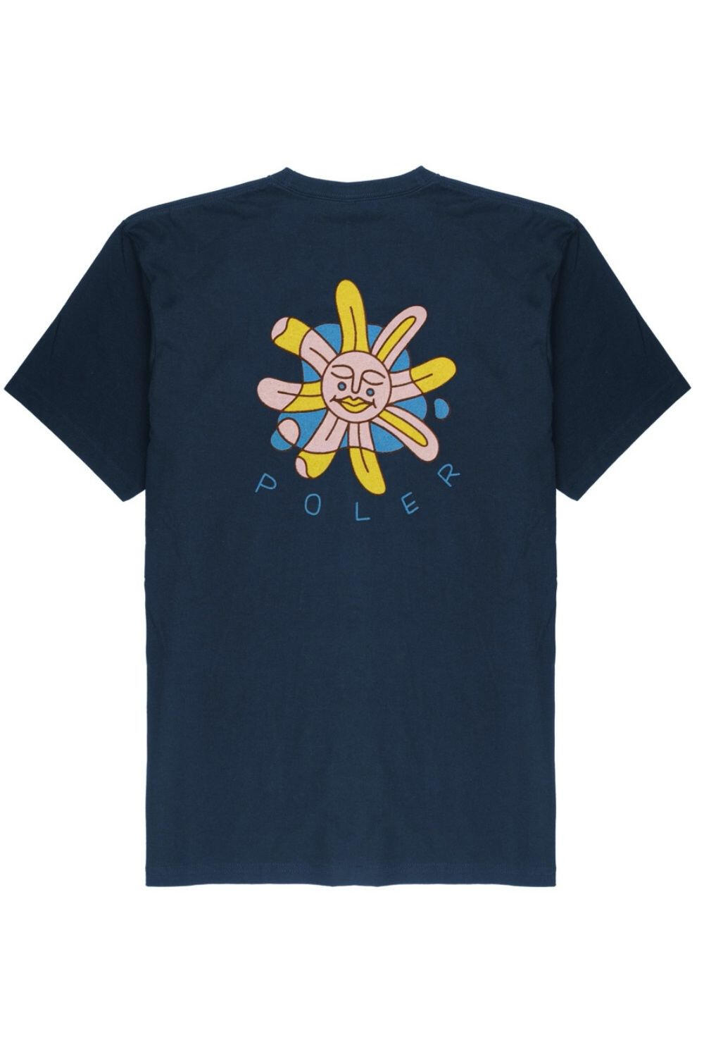 T-shirt de randonnée Poler Dozy Daisy pour hommes 2/2