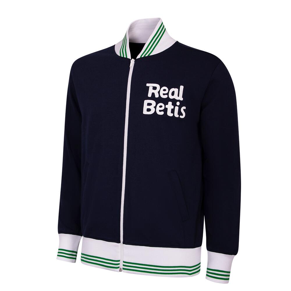 Casaco de Futebol Retro - Adulto - Real Bétis Anos 70 Szusza - Azul Escuro