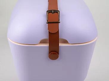 NEVERA PORTÁTIL 20L POLARBOX GRANDE CLASSIC MALVA 2/3