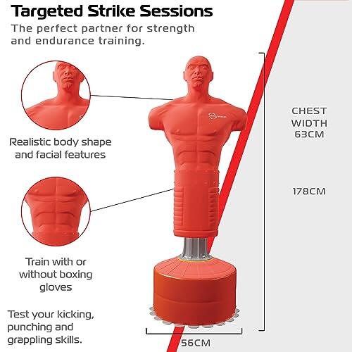 Free-standing Boxing Dummy Medium Build 5/6
