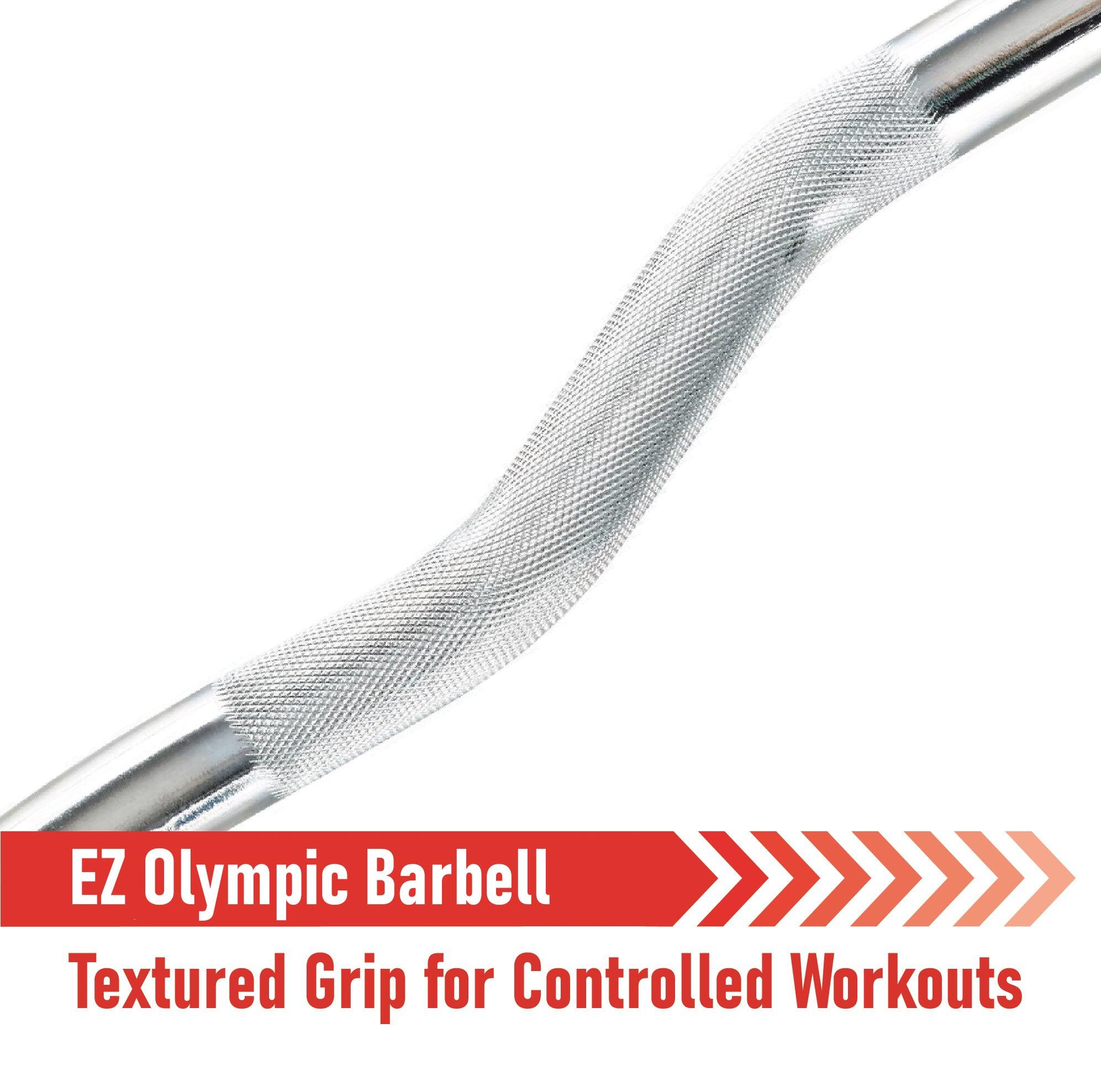 Cap barbell olympic super curl bar hotsell