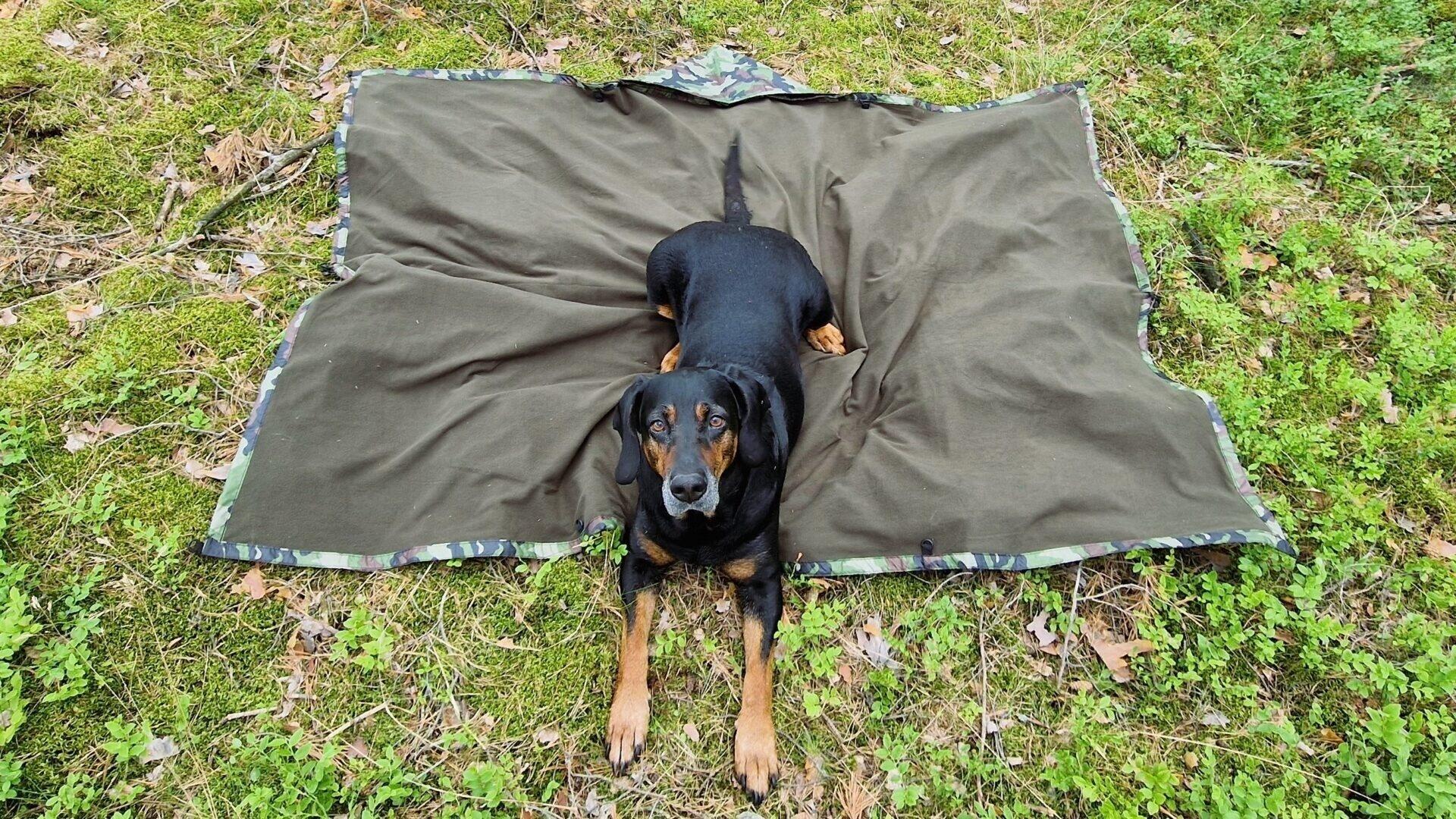 Bushmen Thermodecke - Tarp/Biwak/Poncho/Unterdecke - Camo 2/6
