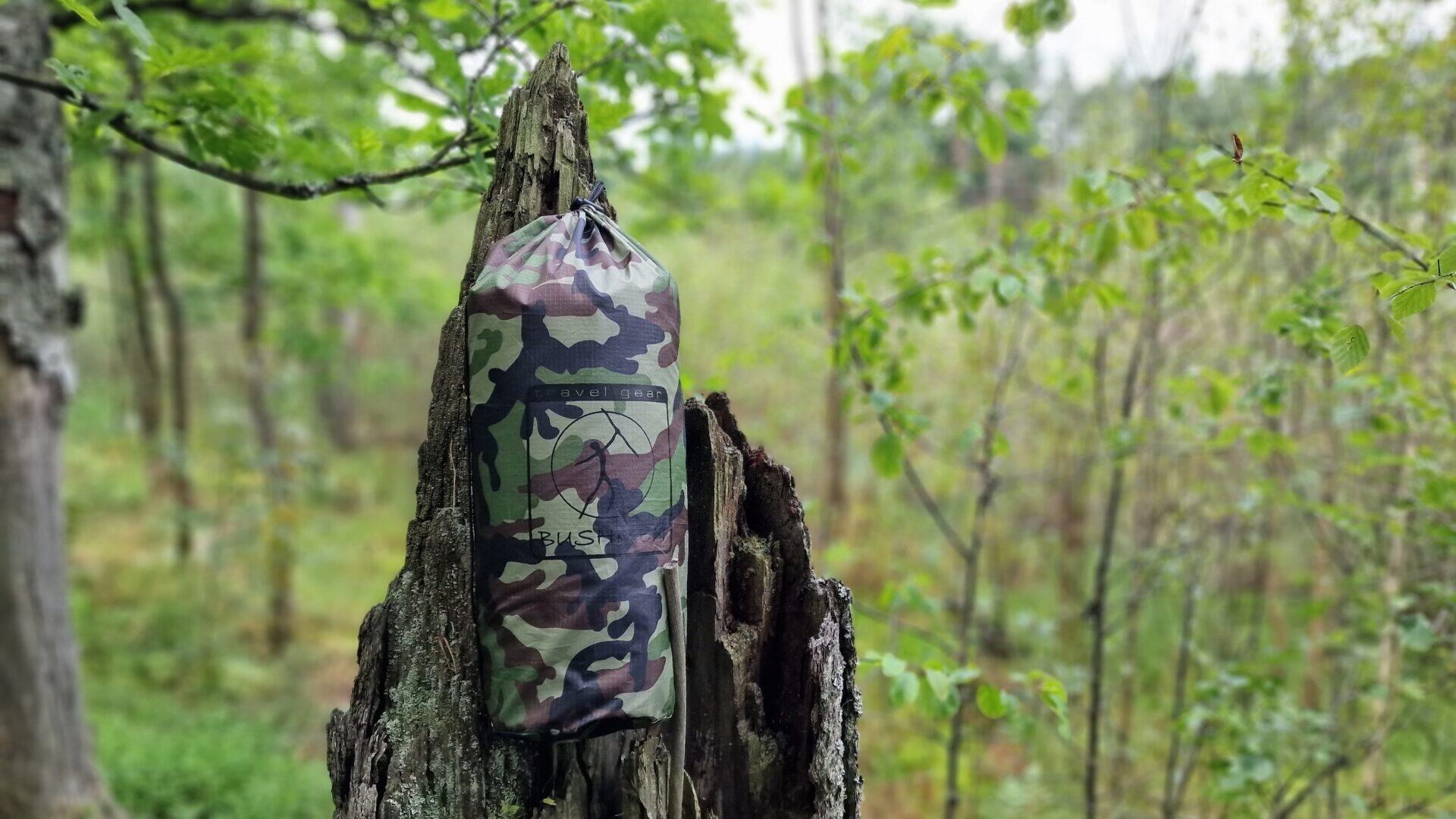 Bushmen Thermodecke - Tarp/Biwak/Poncho/Unterdecke - Camo 6/6