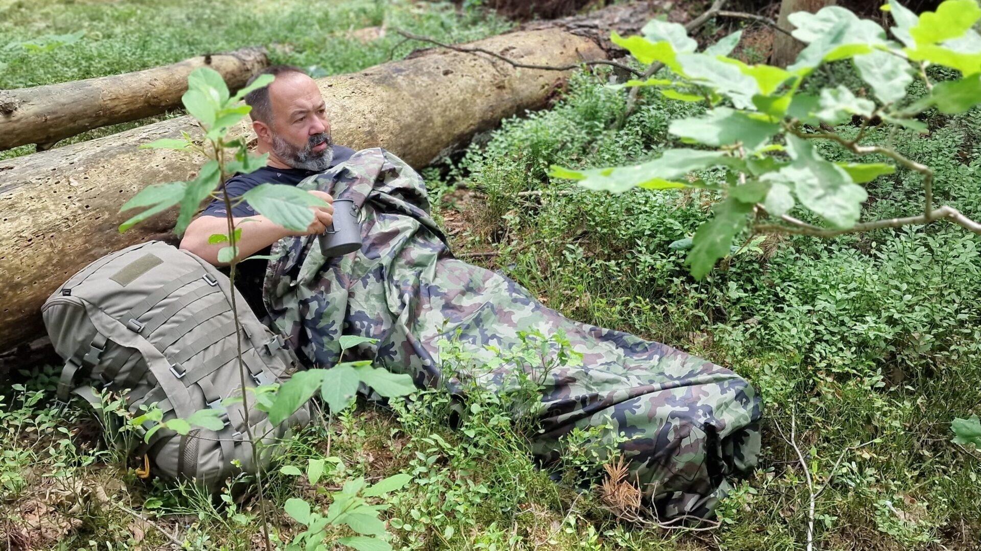 Bushmen Thermodecke - Tarp/Biwak/Poncho/Unterdecke - Camo 4/6
