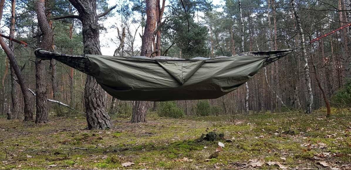 Bushmen Thermodecke - Tarp/Biwak/Poncho/Unterdecke - Olive 6/6