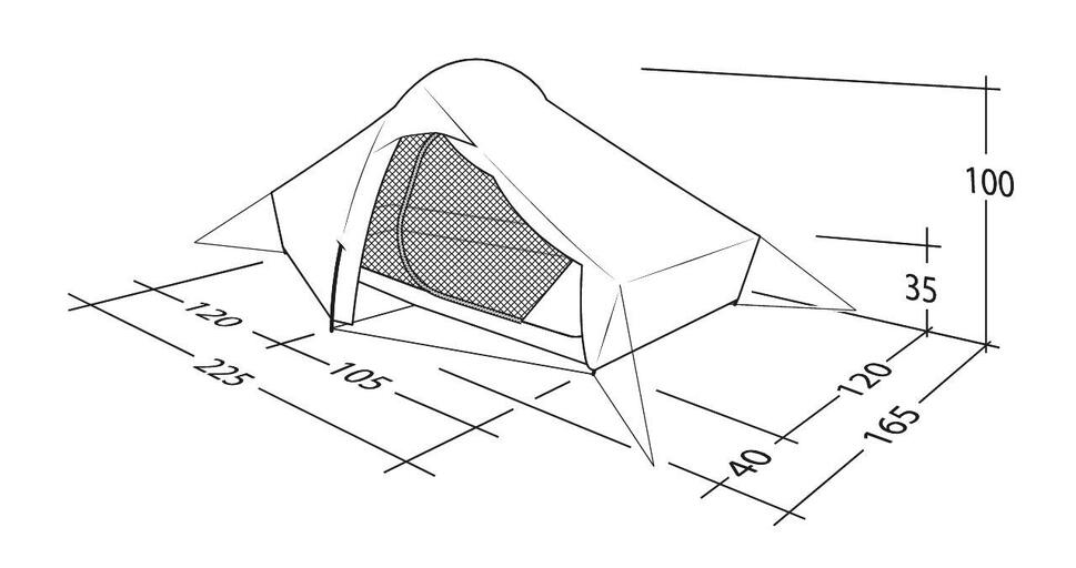 Namiot 2-osobowy Robens Chaser 2