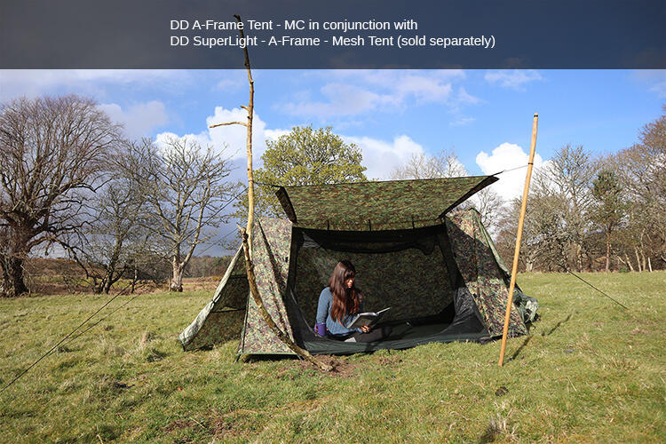 Cort 2 Persoane DD A-Frame Camo 2/7