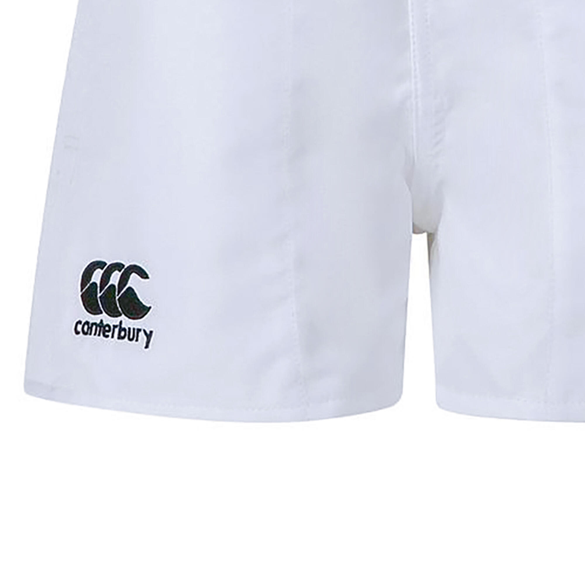 Children's rugby shorts (White)