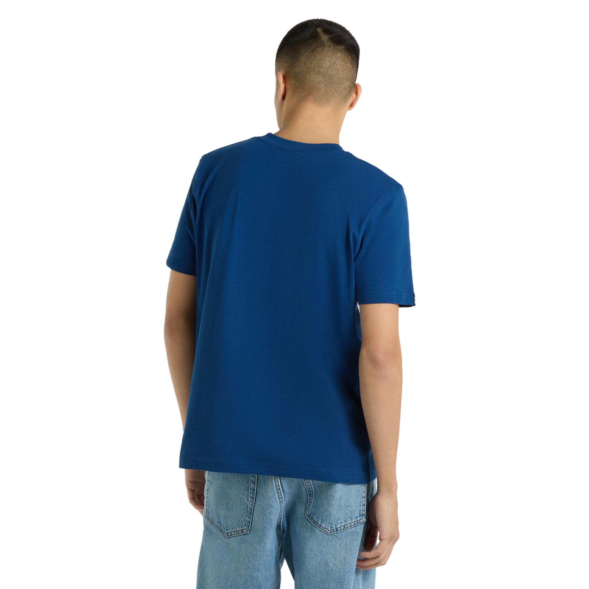 Mens Layered Logo TShirt (Estate Blue) 2/3