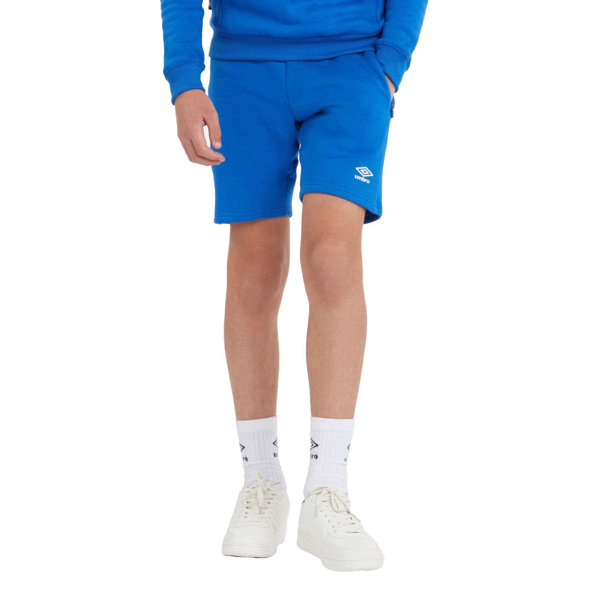 Short CLUB LEISURE Enfant (Bleu Roi / Blanc) 3/3