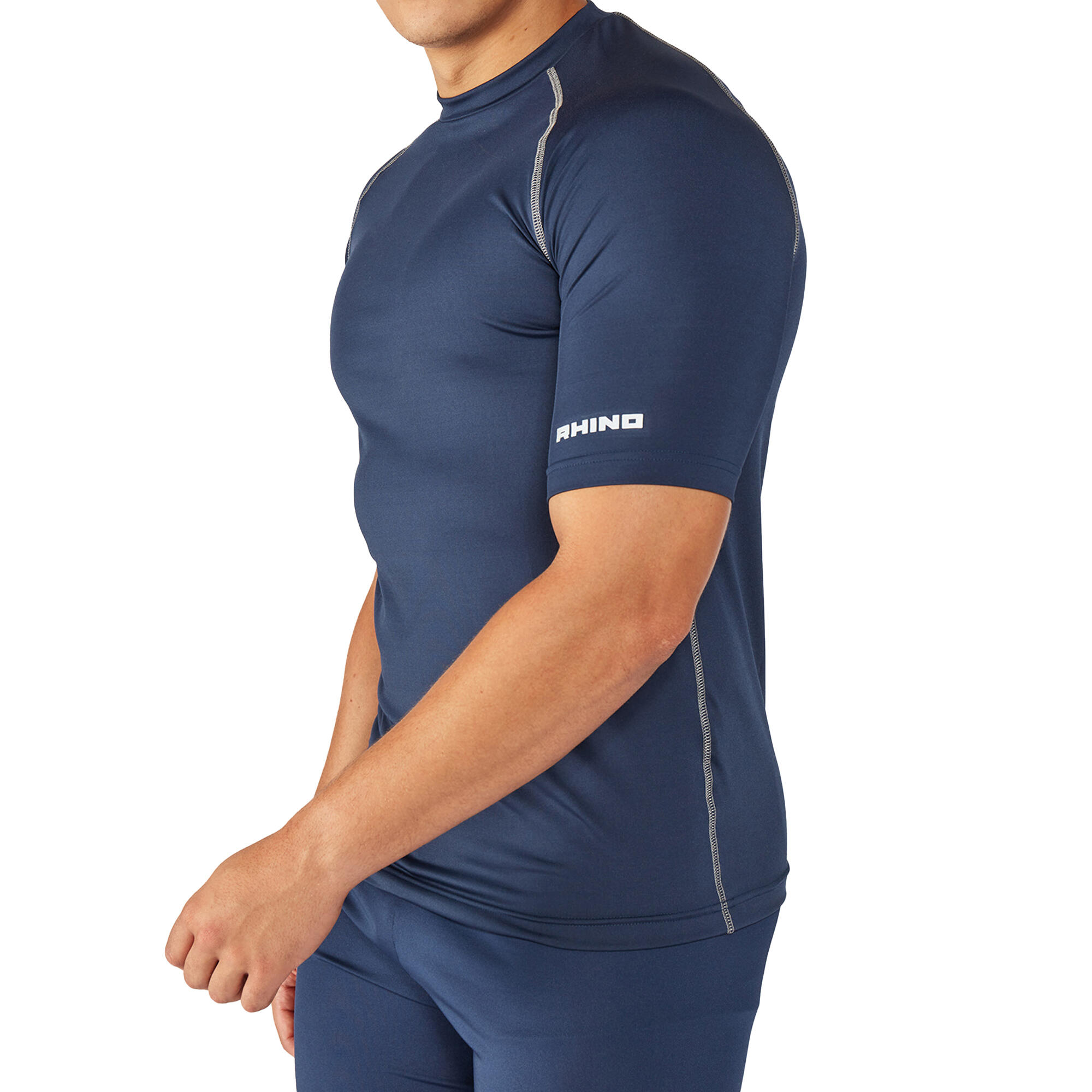 Maglia Per Sport Uomo Rhino Blu Navy 3/3