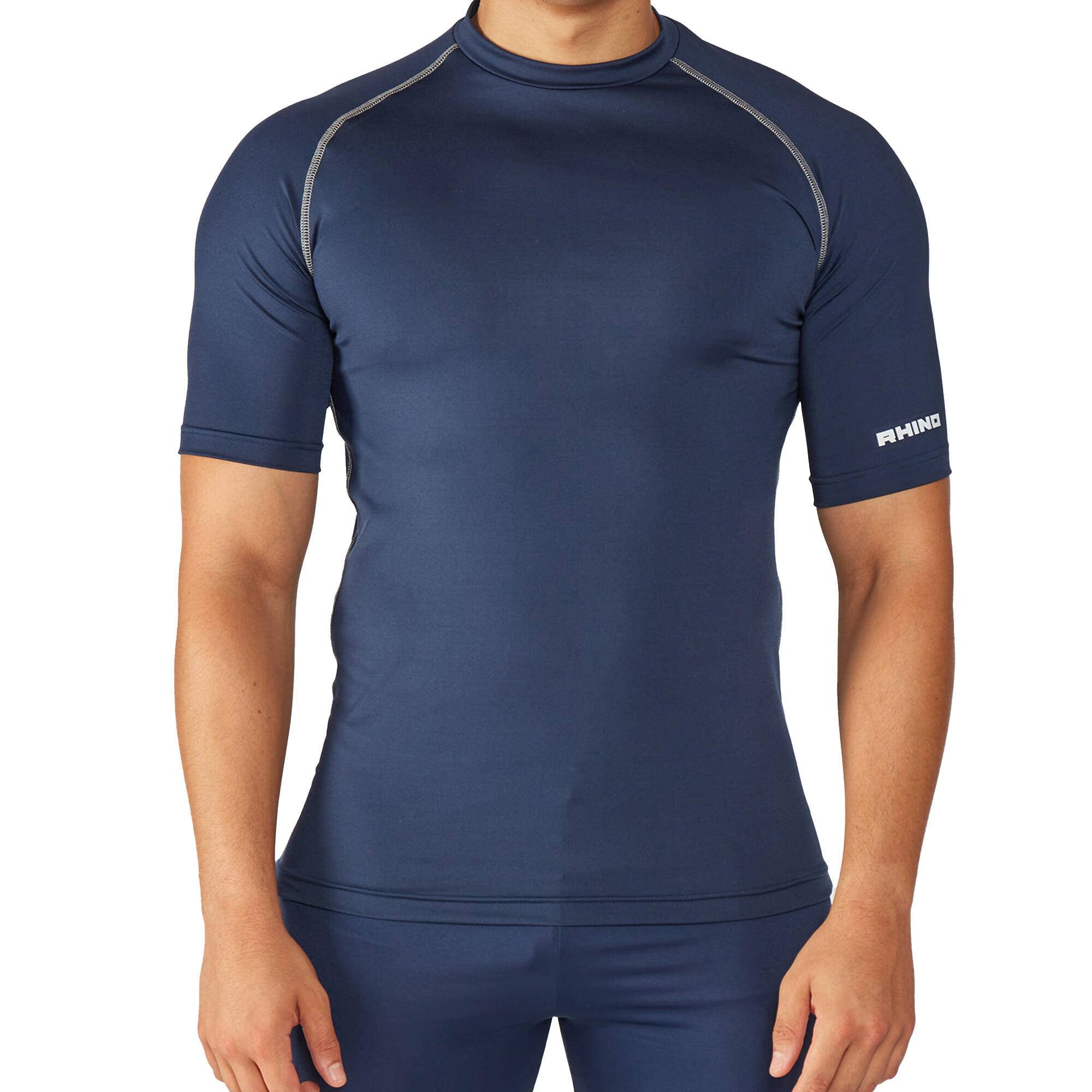 Maglia Per Sport Uomo Rhino Blu Navy 2/3
