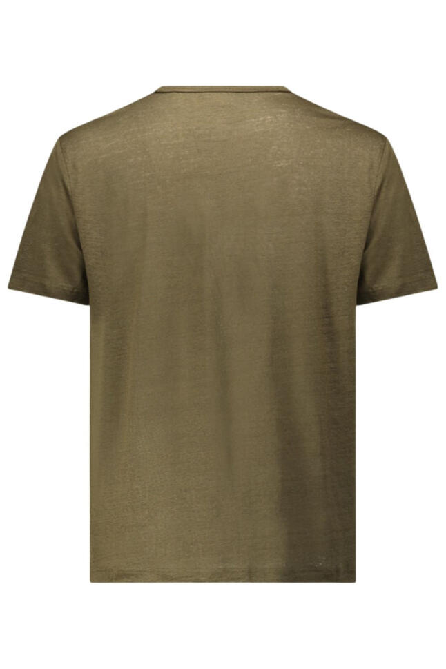 Koszulka męska Gant Linen Ss T-shirt lniany