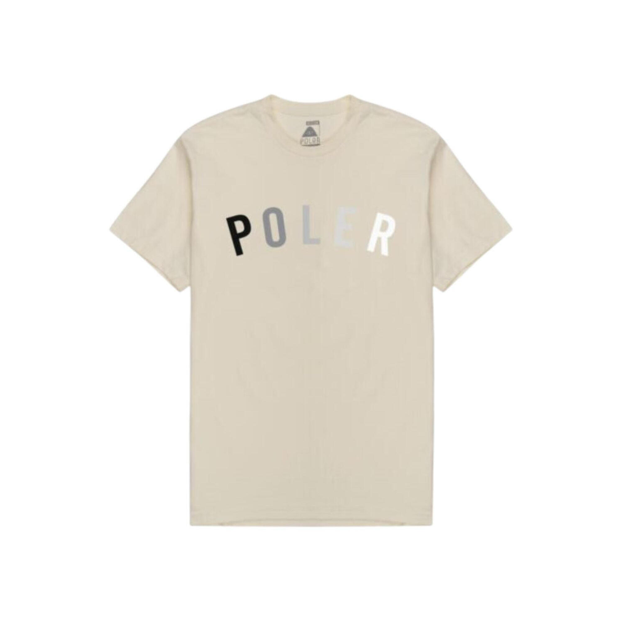 Poler - T-shirt De Randonnée Poler State Tee Pour Hommes - T-shirt Manches Courtes - Beige - 44 L - Decathlon