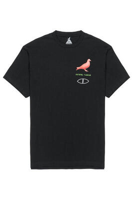 Heren t-shirt poler x staple thermo pigeon wandelen
