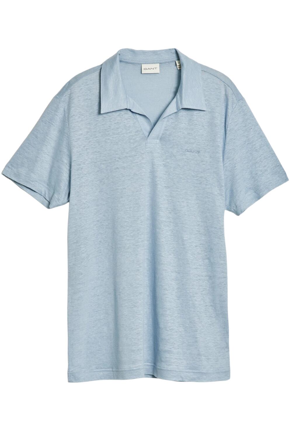 GANT Heren Gant Linnen Ss Poloshirt