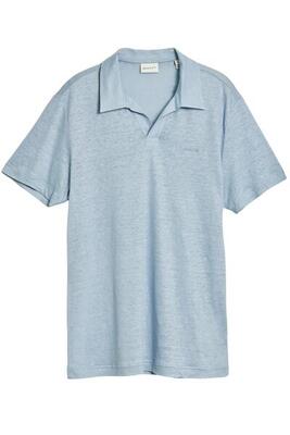 Herren Gant Leinen Ss Polohemd