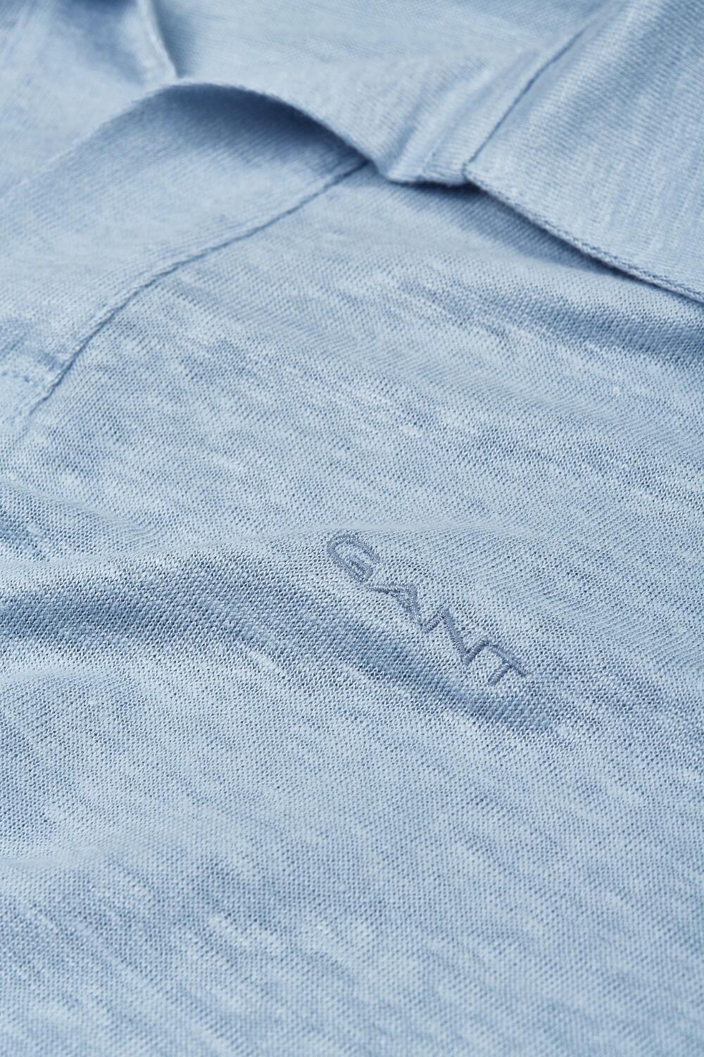Polo Gant Linen Ss Hombre 2/2