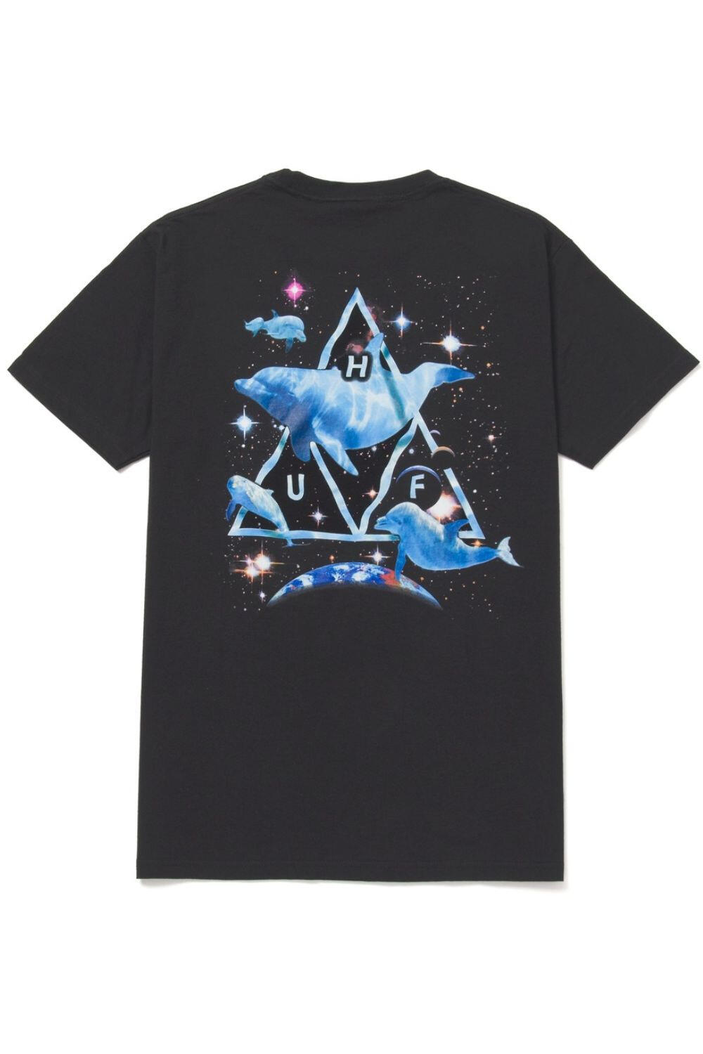 Camiseta de senderismo HUF Space Dolphins para hombre 2/2