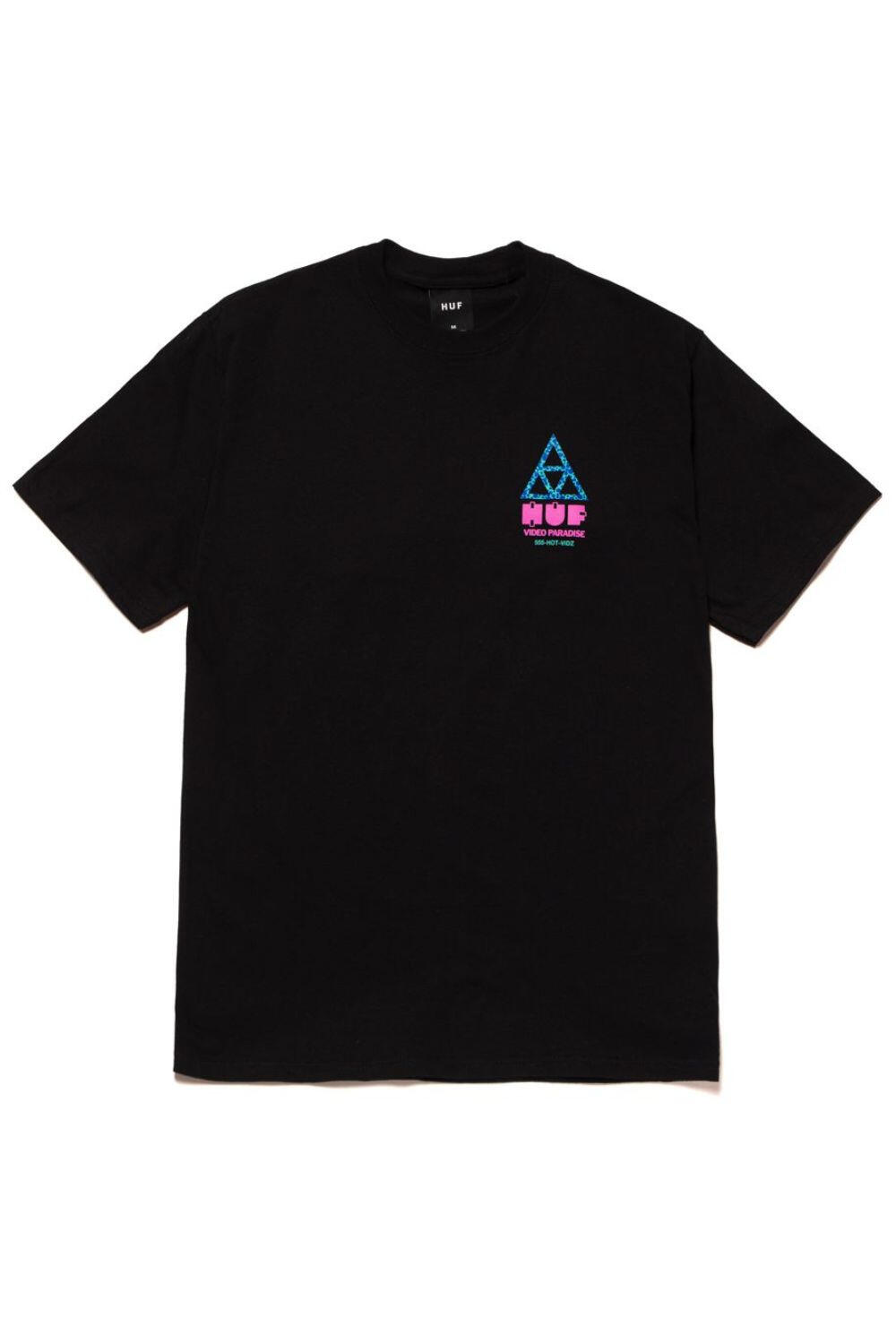 HUF Video Paradise heren t-shirt voor wandelen 1/3