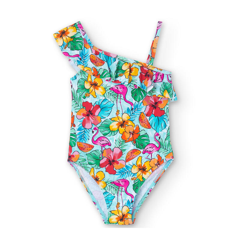 Bañador Natación Niña Boboli Multicolor