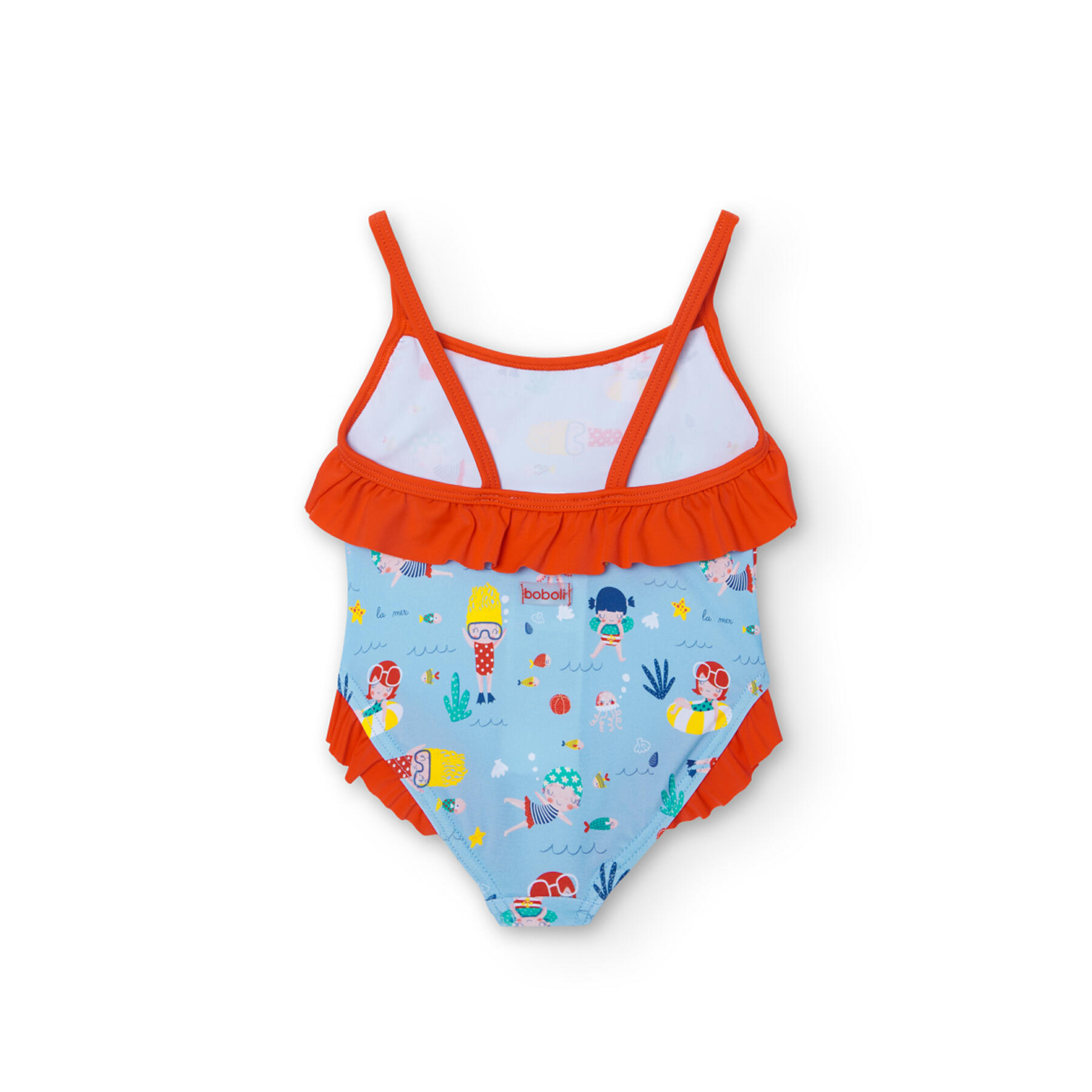 Bañador Natación Niña Boboli Multicolor 2/5
