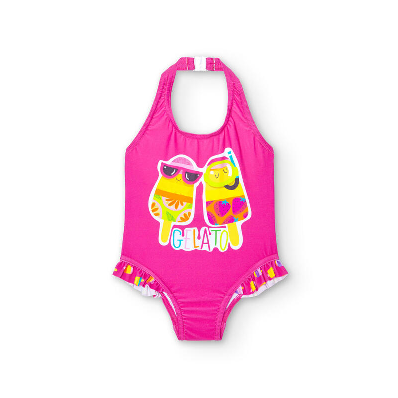 Bañador Natación Niña Boboli Multicolor