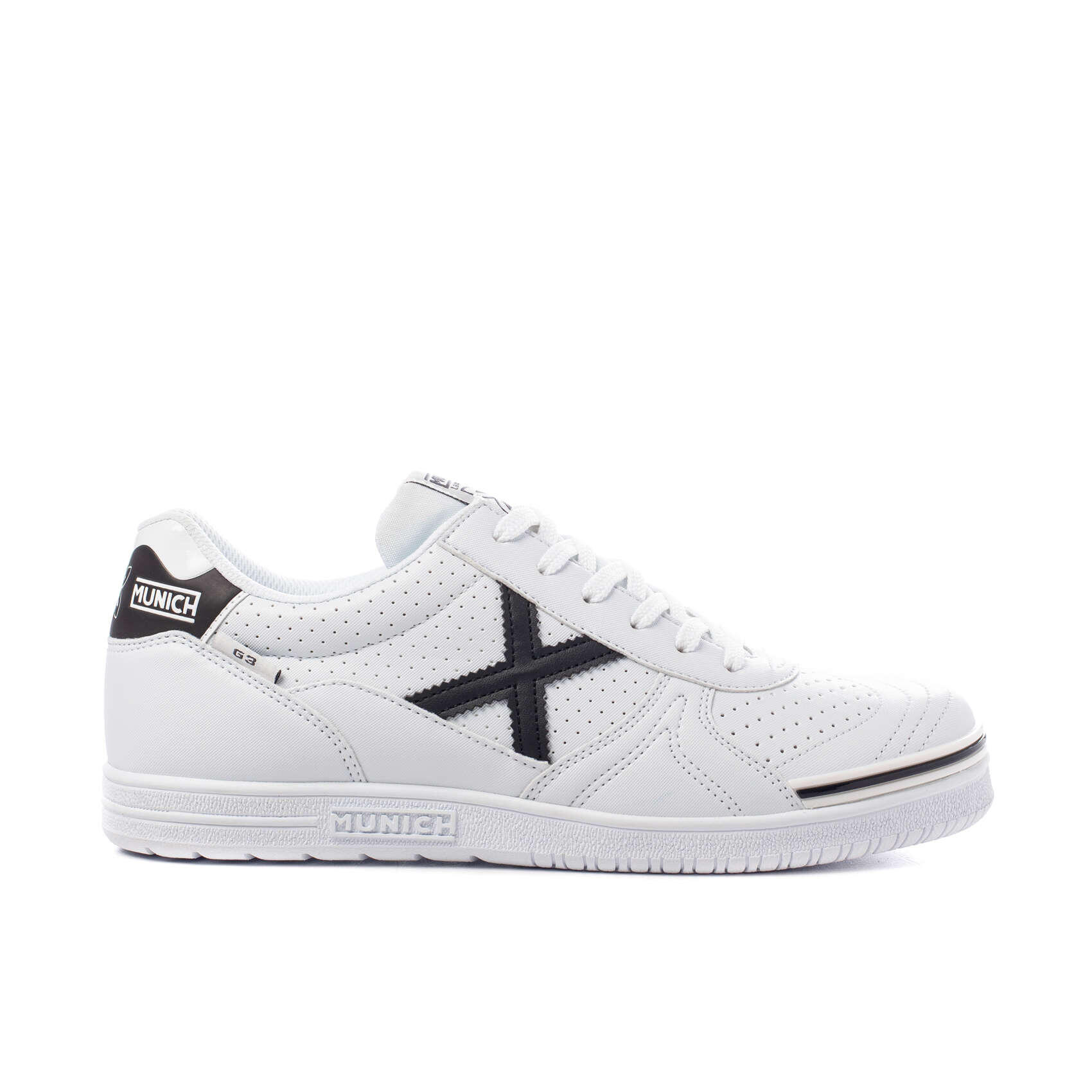 Munich - Baskets Munich Modèle 3111007 Pour Homme - Chaussures De Futsal - Blanc - Decathlon