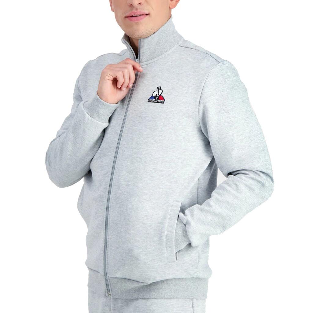 LE COQ SPORTIF Giacca senza maniche da uomo Le Coq Sportif Essentials Grigia