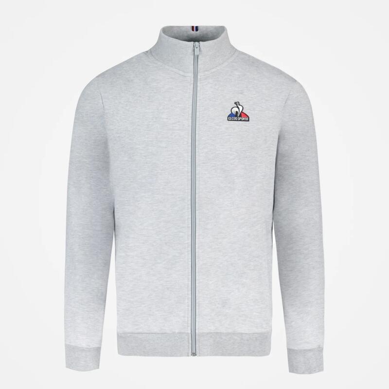 Sudaderas Hombre Le Coq Sportif Ess Fz Sweat N Gris