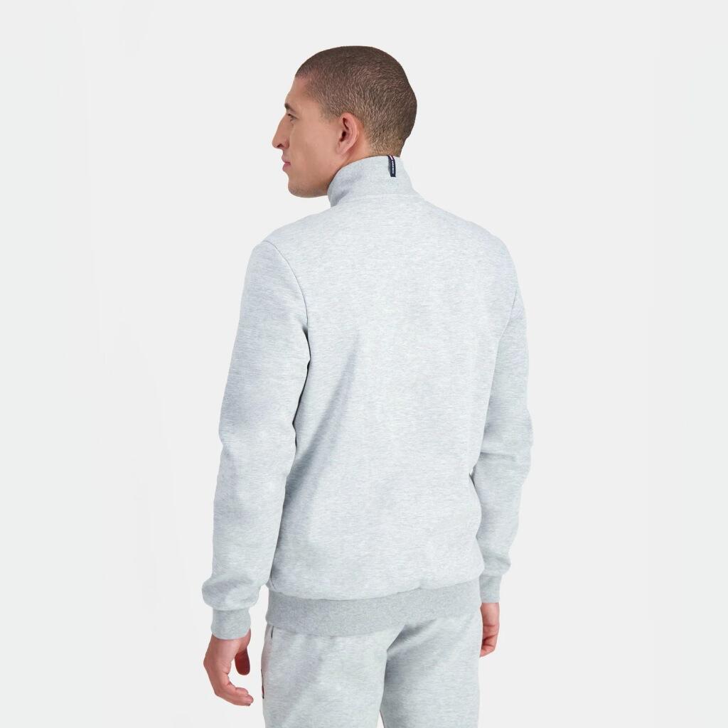 Giacca senza maniche da uomo Le Coq Sportif Essentials Grigia 3/5