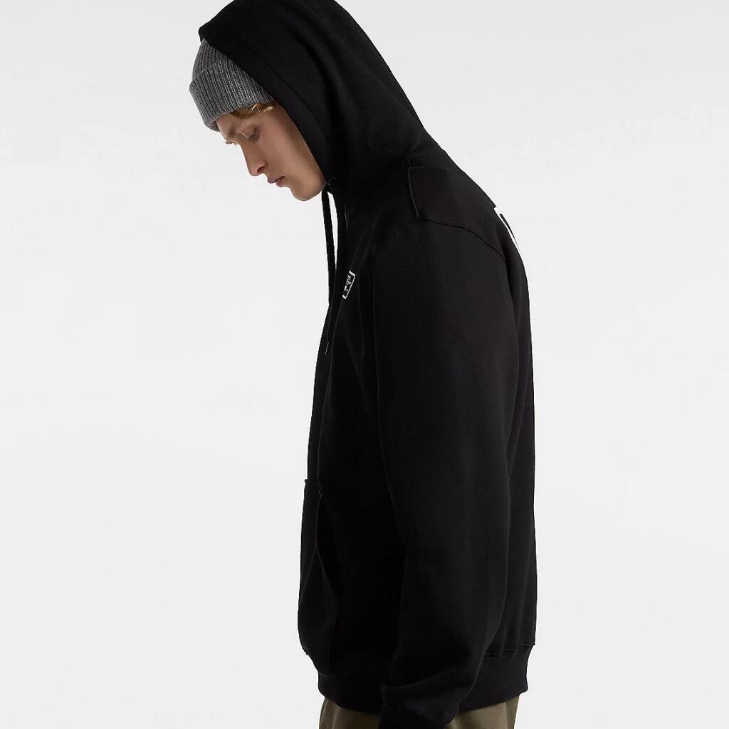 Felpa Vans Modello Full Patch Pullover Colore Nero 4/5
