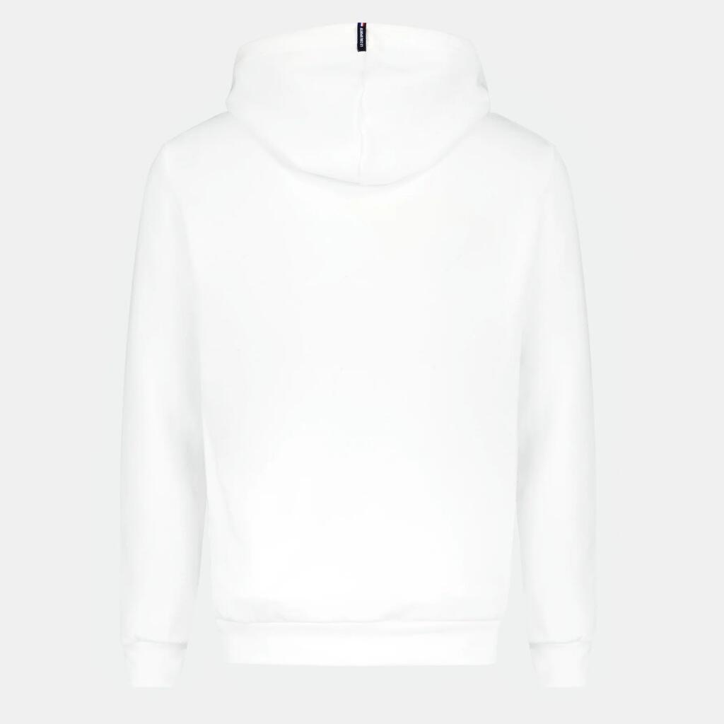 Felpa Le Coq Sportif Modello Ess Hoody N Colore Bianco 4/5