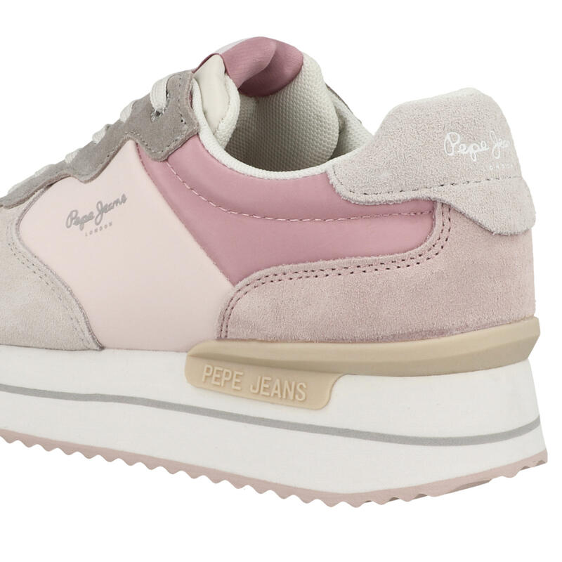 Zapatillas PEPE JEANS  Rusper Jelly Rosa  Mujer