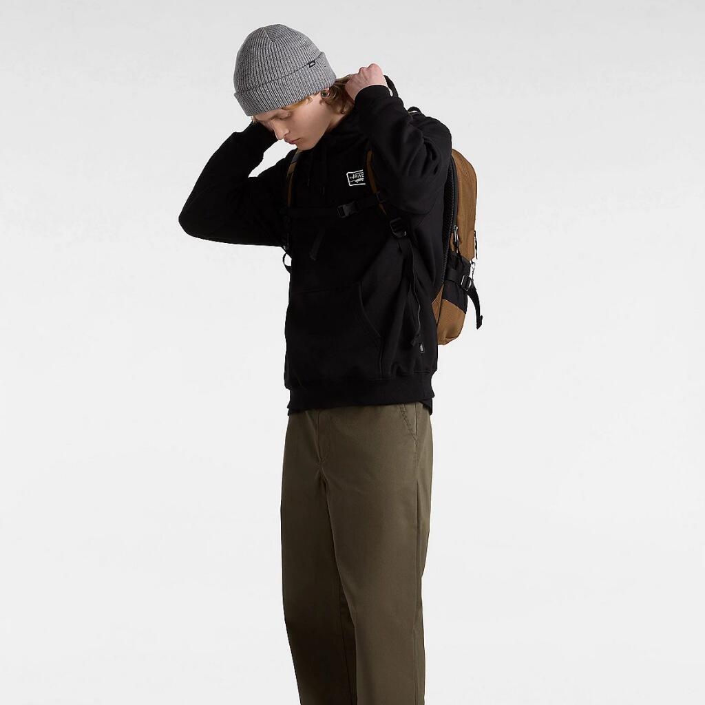 Felpa Vans Modello Full Patch Pullover Colore Nero 5/5