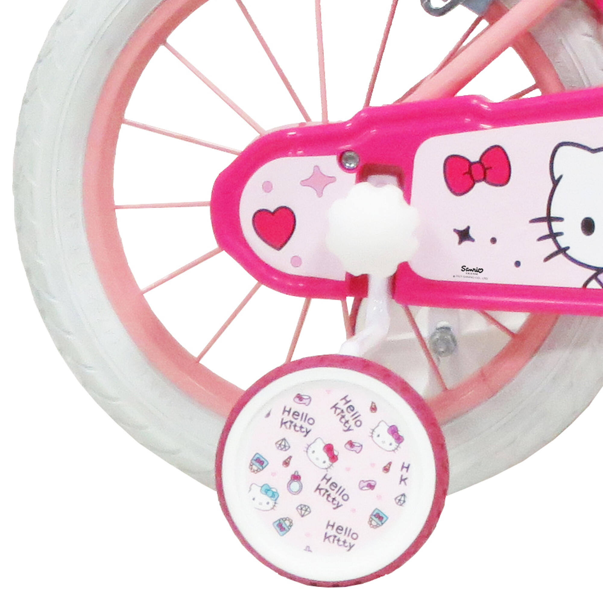 Bicicletta per Bambini da Bambina 14” Hello Kitty da 3 a 6 anni 2/5