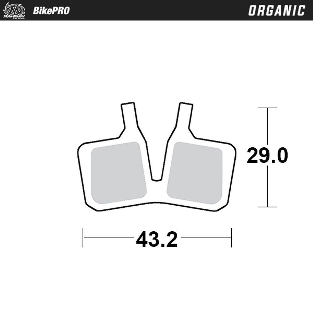 Pastillas de freno para bicicleta Organic con mezcla de resina - Magura MT5, MT7 2/4