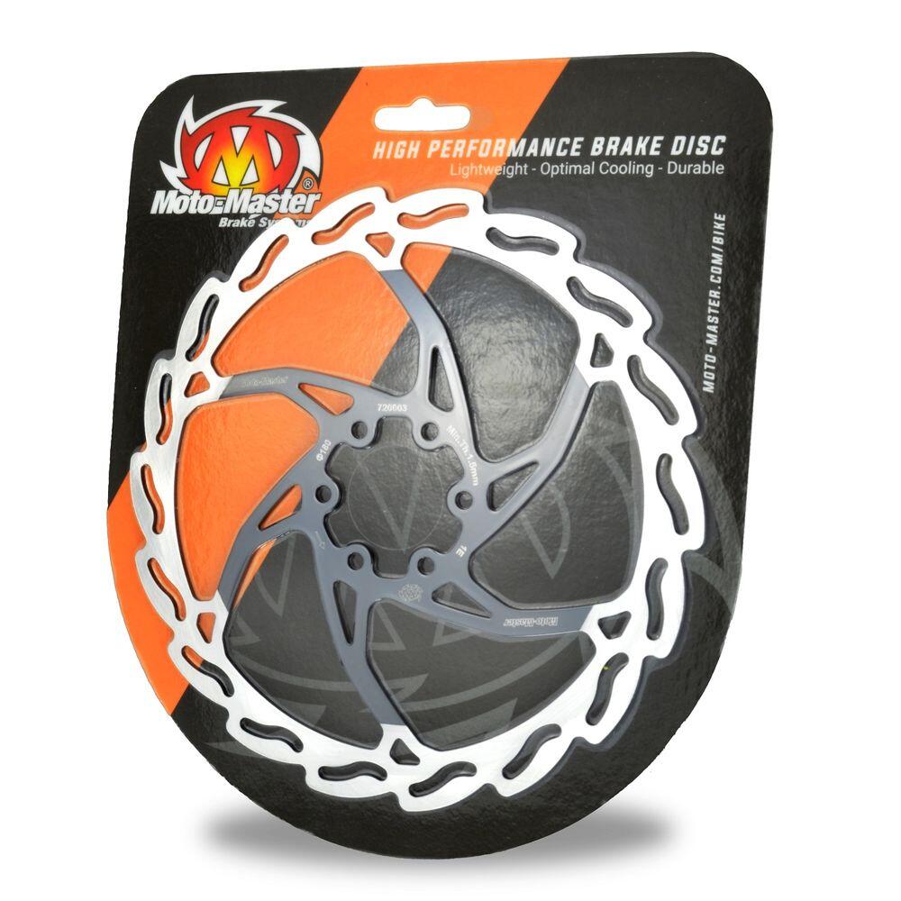 Disco de freno bici Flame 180X1,8X16,5MM (Centro negro) 2/3