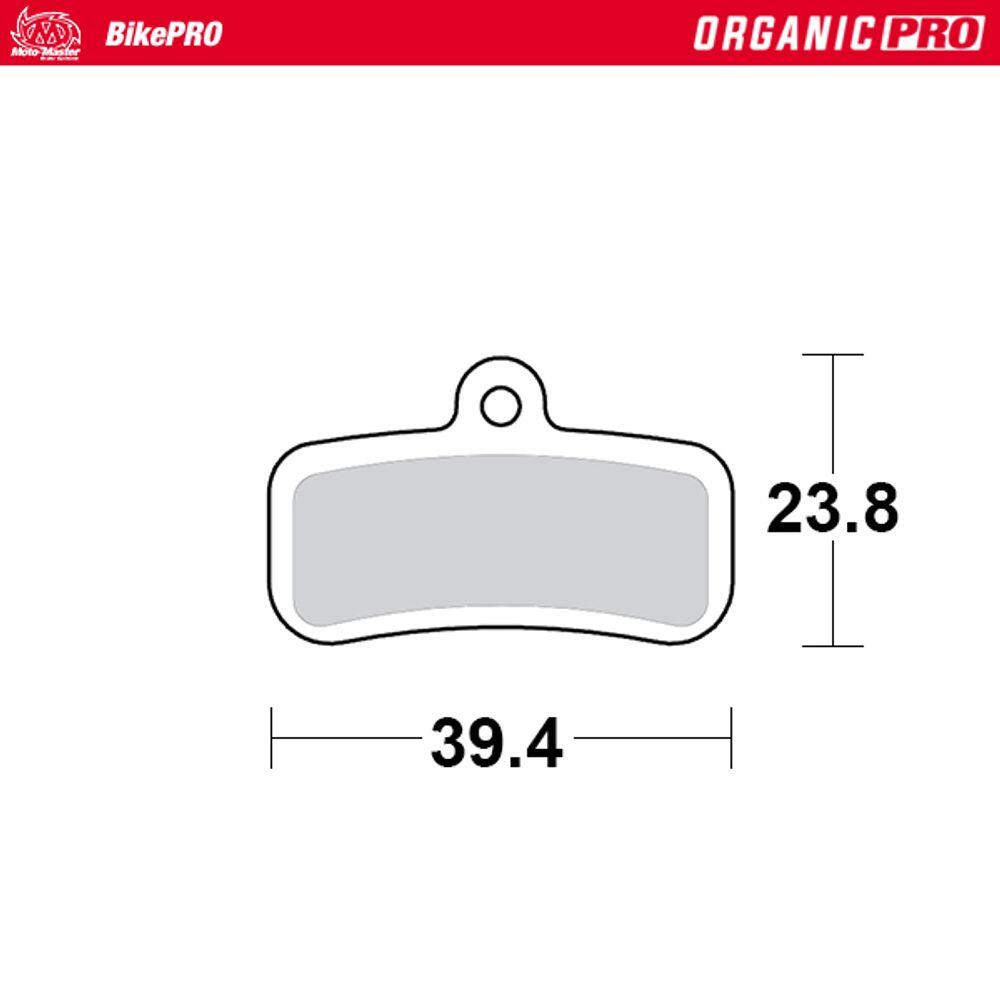 Pastiglie Freno Bici OrganicPro ideali per uso Professionale - Shimano D type 2/4