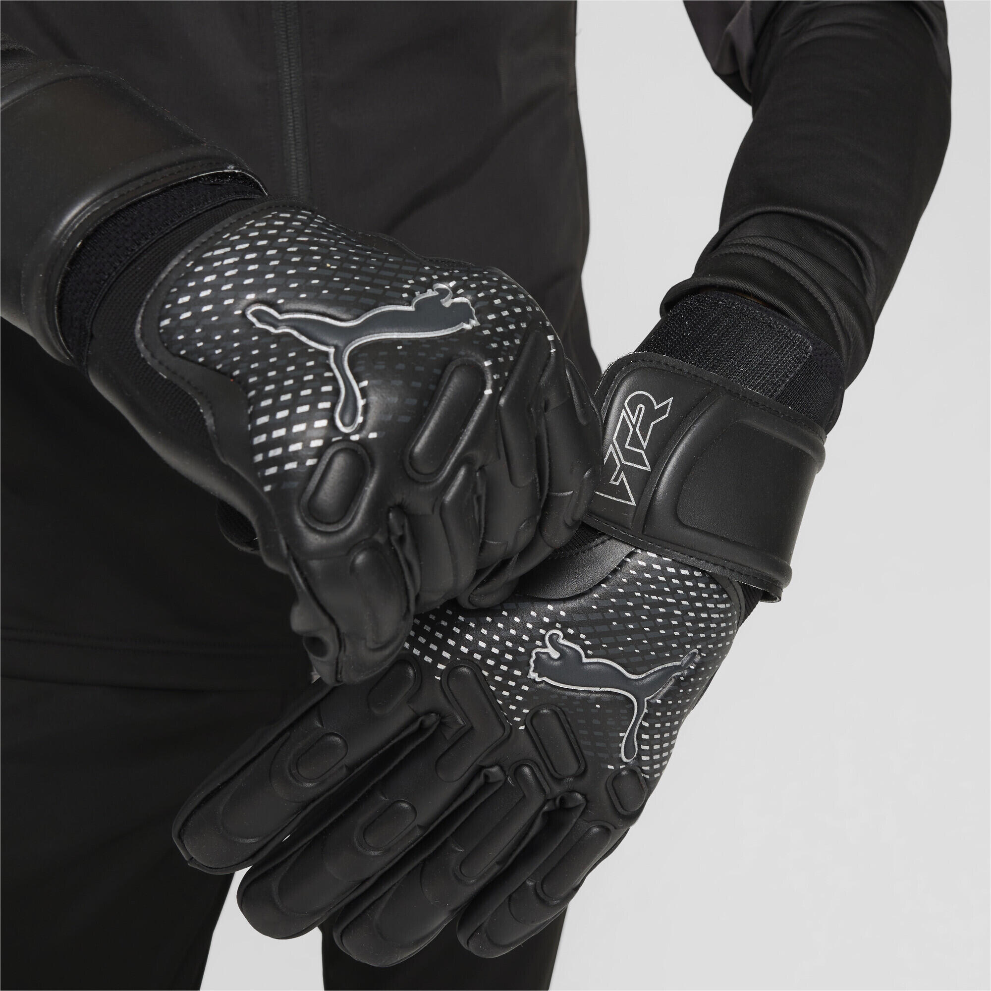 Luvas de guarda-redes FUTURE Match PUMA Black Silver Metallic 3/5