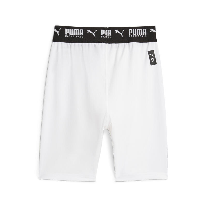 Pantaloncini da basket Hoops Team per ragazzi PUMA White