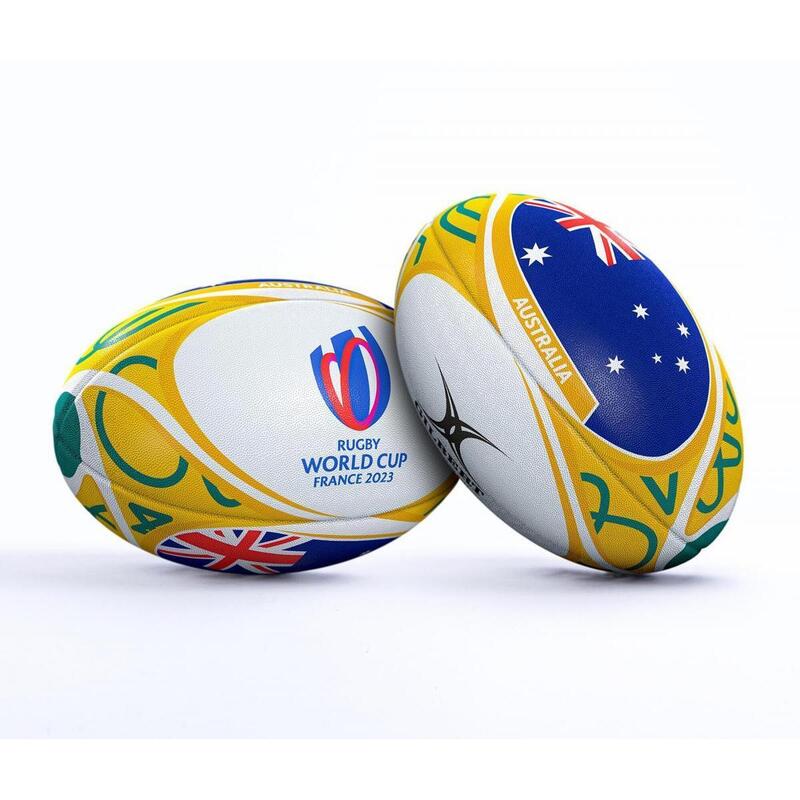 Ballon de rugby Gilbert Coupe du monde Australie – Taille 5 Rugby