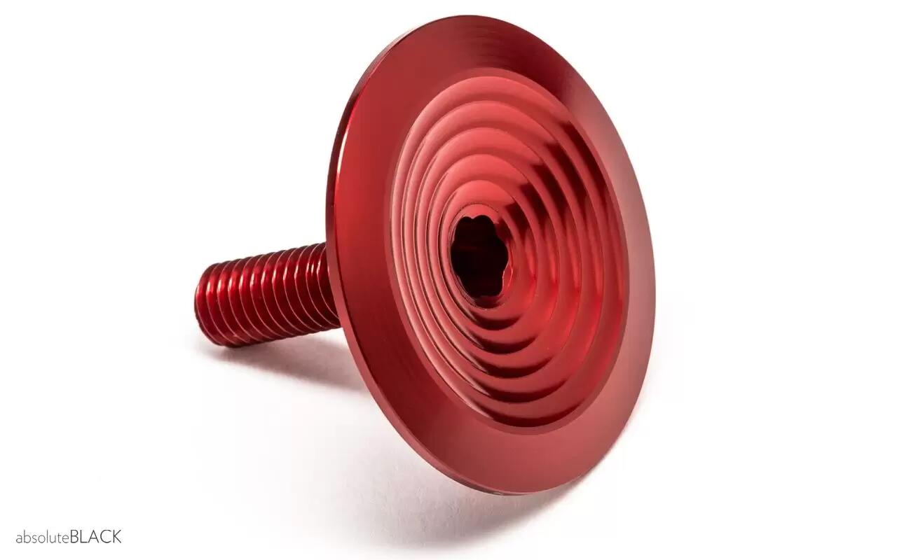 AbsoluteBlack Integrated Top Cap and Bolt